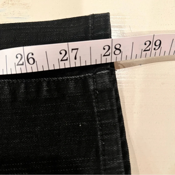 Tory Burch Black Denim Legging Size 28 - Picture 5 of 11